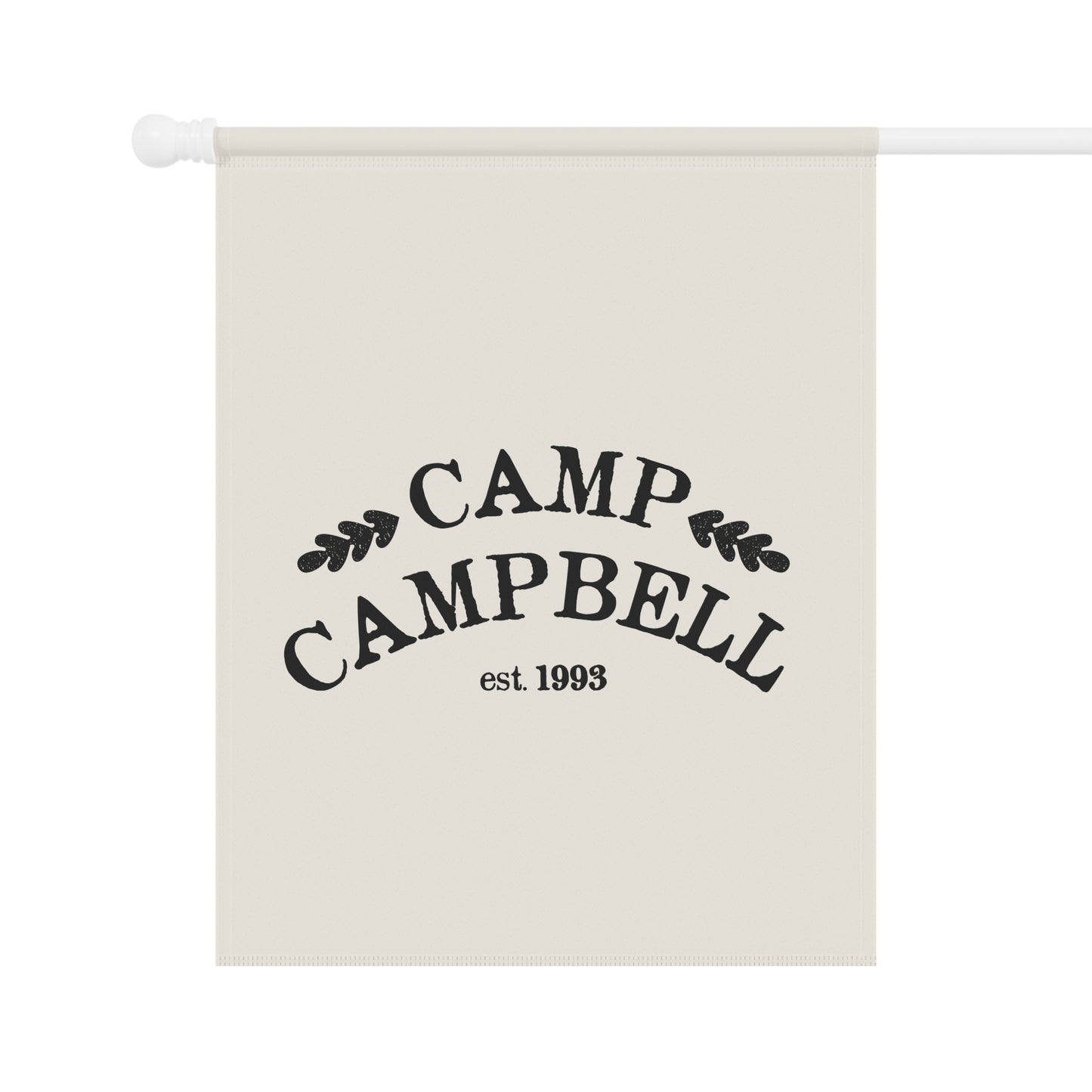 Personalized Vertical Home and Garden Flag – Vintage Nostalgic Camp Lakehouse Banner