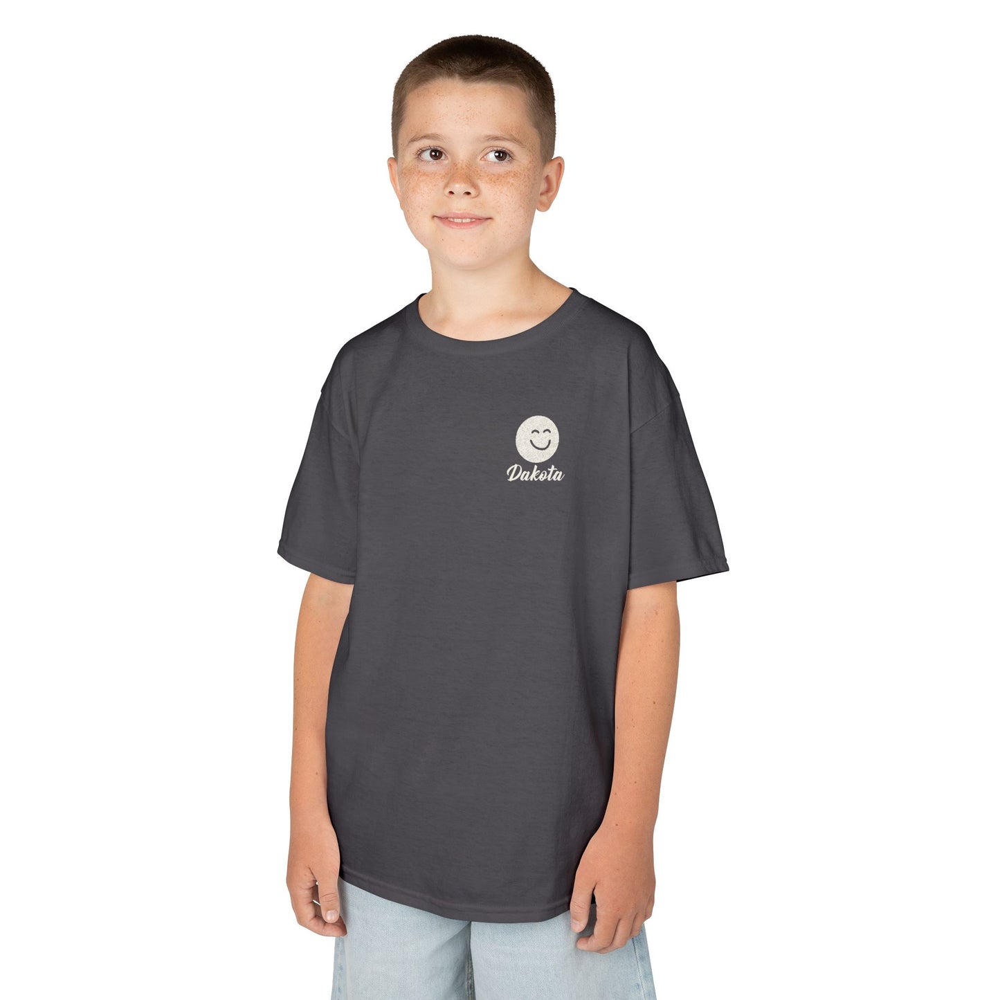 Kids T-Shirt 'Happy Campers' Smiley Camping Tee
