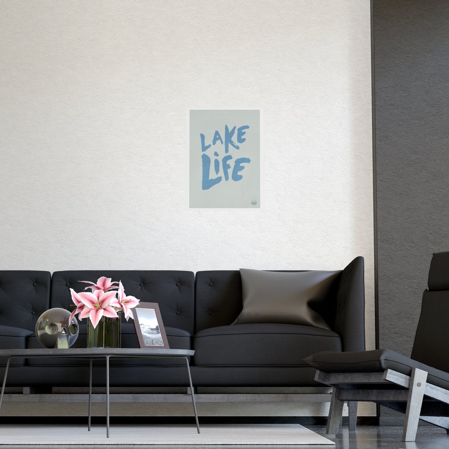 Lake Life Matte Poster — Coastal Wall Art Print
