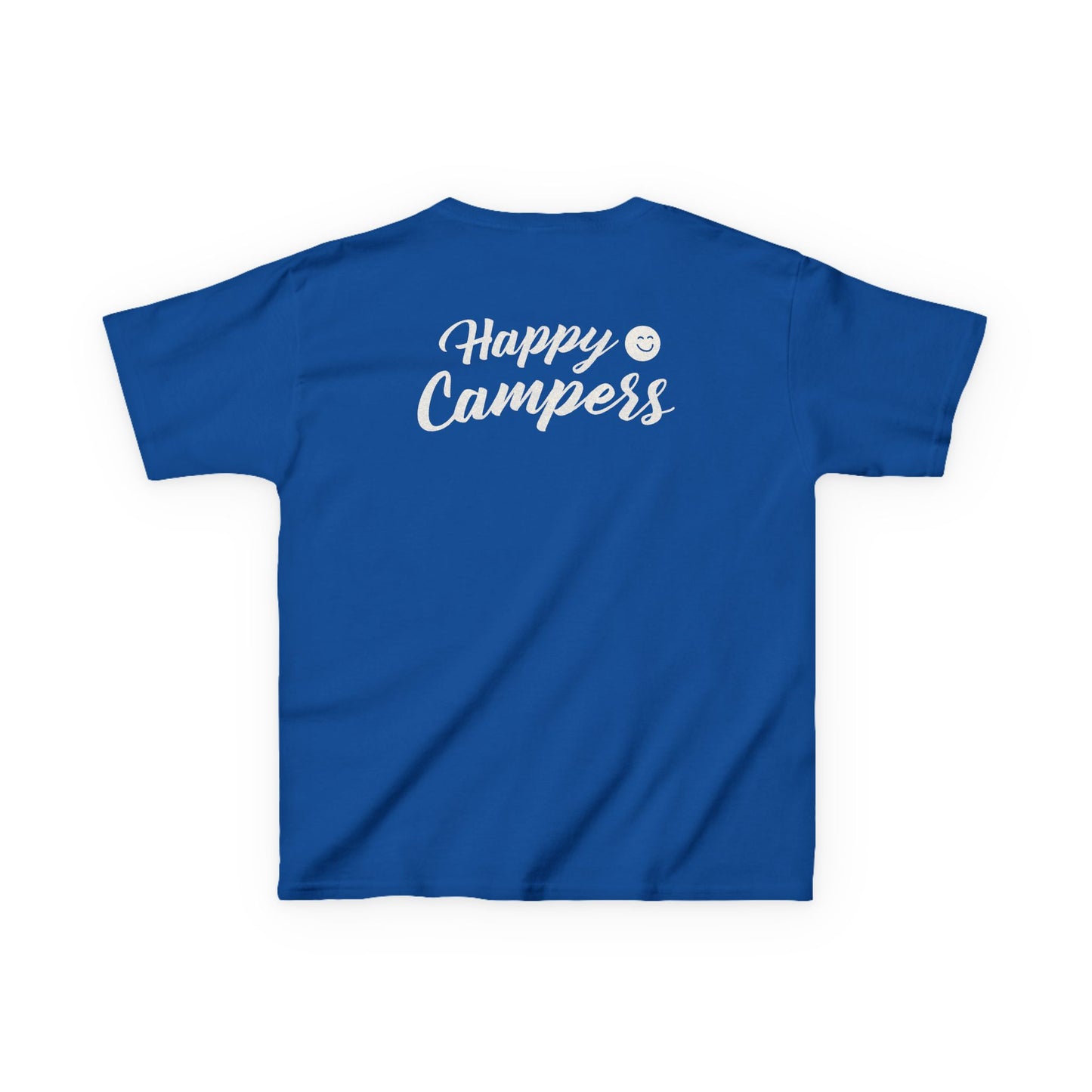 Kids T-Shirt 'Happy Campers' Smiley Camping Tee
