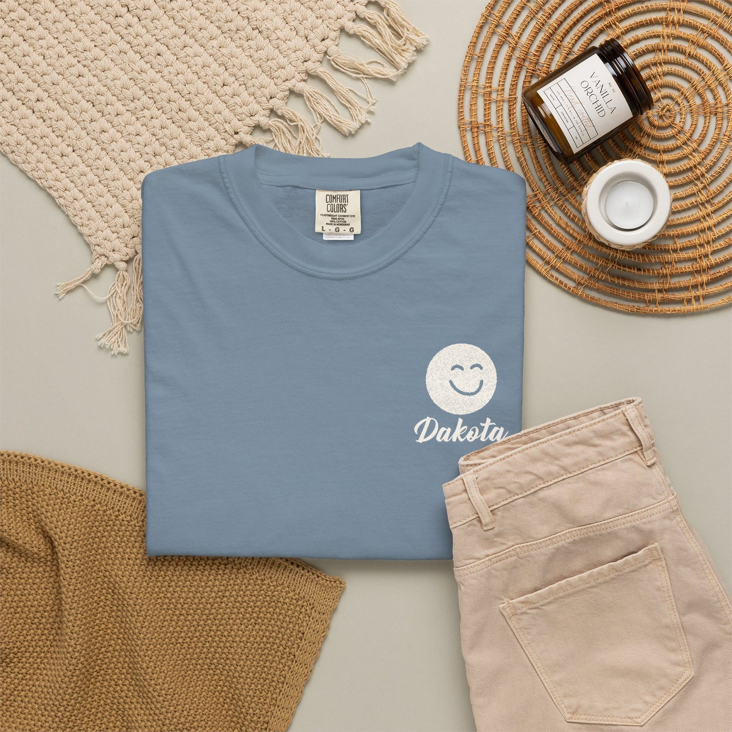 Happy Campers T-Shirt — Retro Smile Logo Camp Shirt
