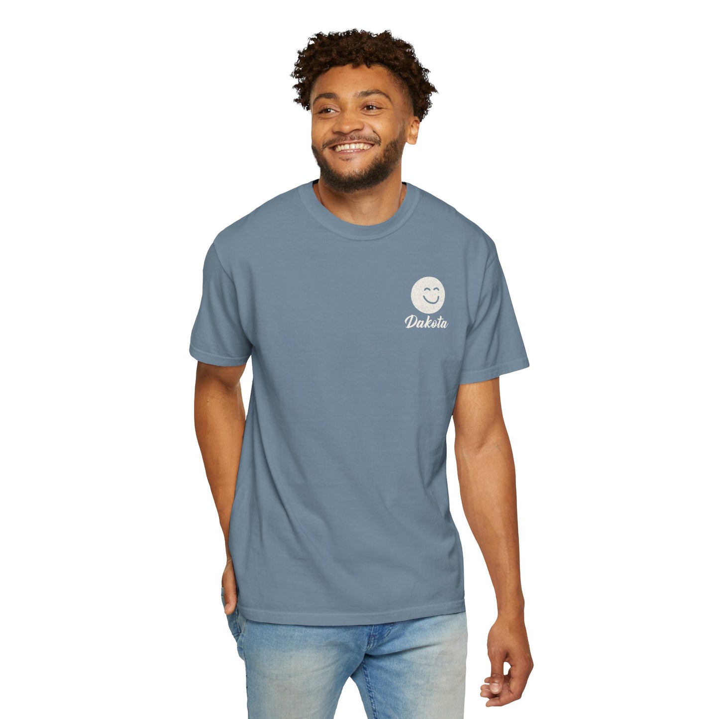 Happy Campers T-Shirt — Retro Smile Logo Camp Shirt