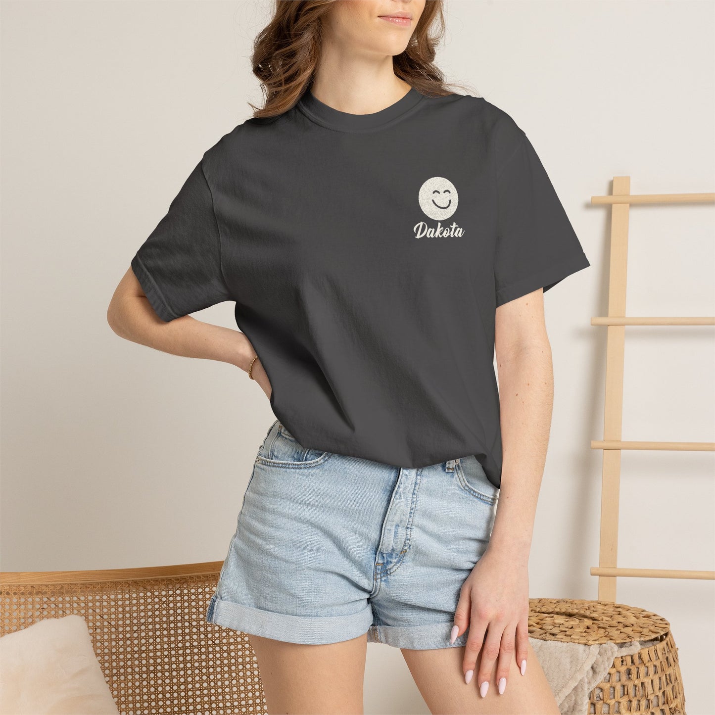 Happy Campers T-Shirt — Retro Smile Logo Camp Shirt