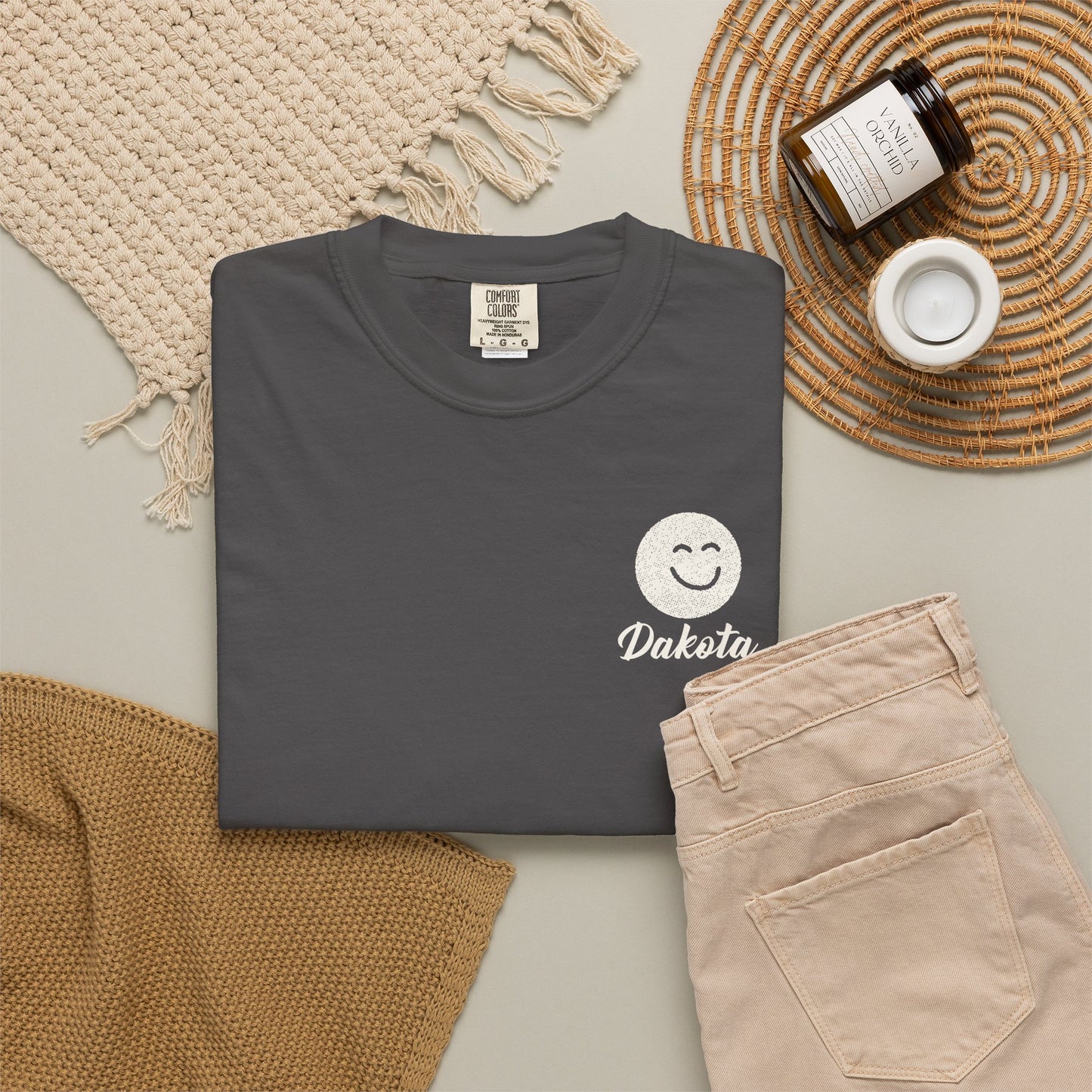 Happy Campers T-Shirt — Retro Smile Logo Camp Shirt