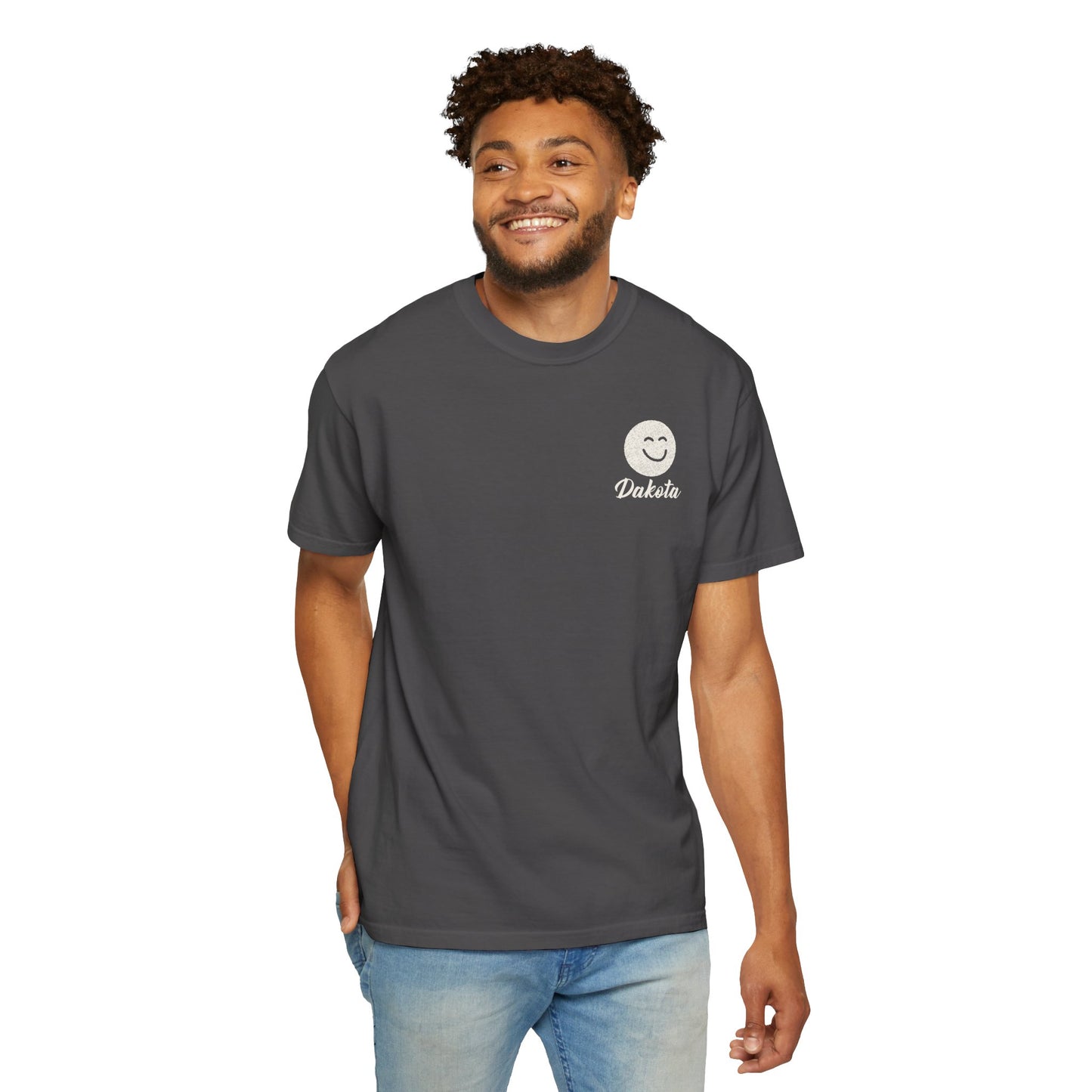 Happy Campers T-Shirt — Retro Smile Logo Camp Shirt