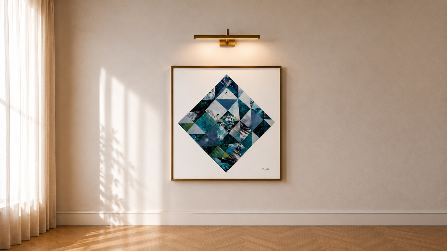 Arctic Square Collage - Premium Matte Print