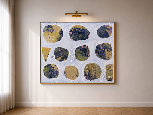 Skipping Stones - Premium Matte Paper Fine Art Print